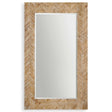 Demetria Oversized Wooden Mirror - Light Brown by Uttermost - View 1