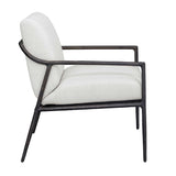 Thayer Outdoor Upholstered Lounge Chair - White by Uttermost - View 6