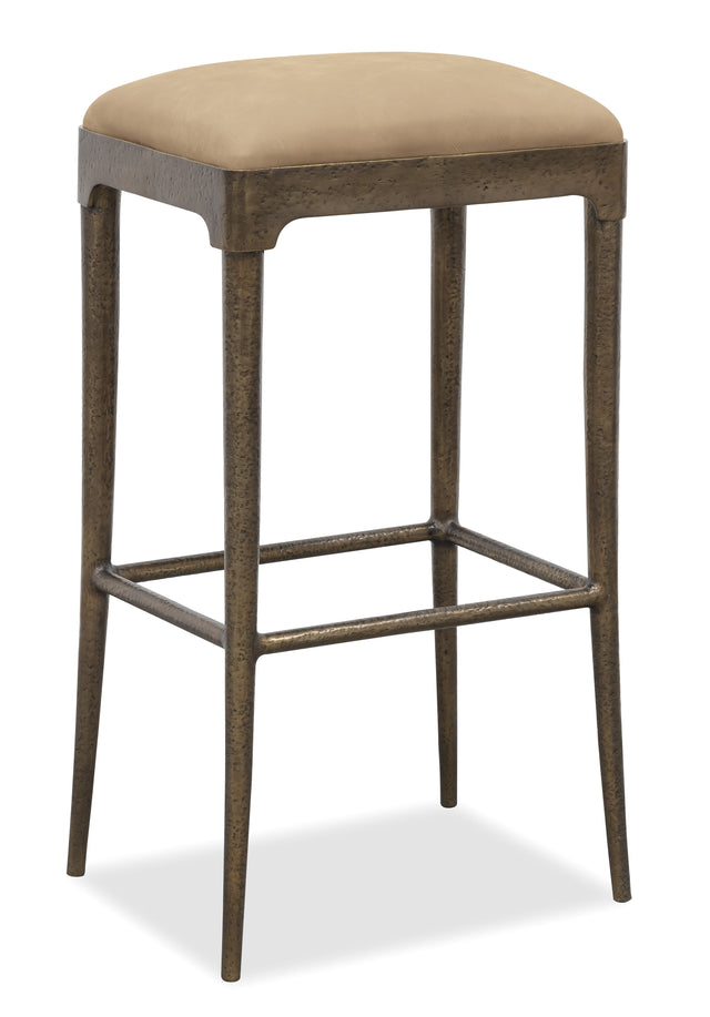 Cashiers Bar Stool - Beige by Hooker Furniture - View 1