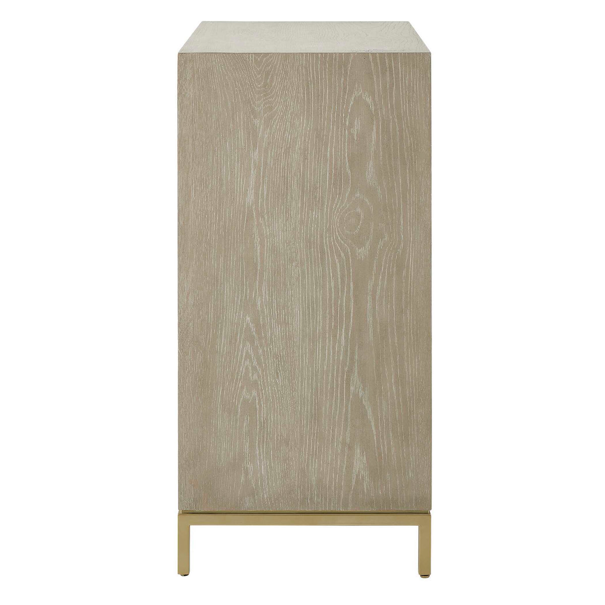 Alessia 2 Door Cabinet - Light Brown by Uttermost - View 4