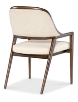 Archives Upholstered Arm Chair - Beige / Dark Brown by Hooker Furniture - View 7