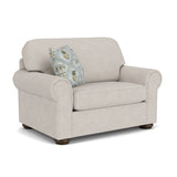 Preston Fabric Chair And a Half | Flexsteel
