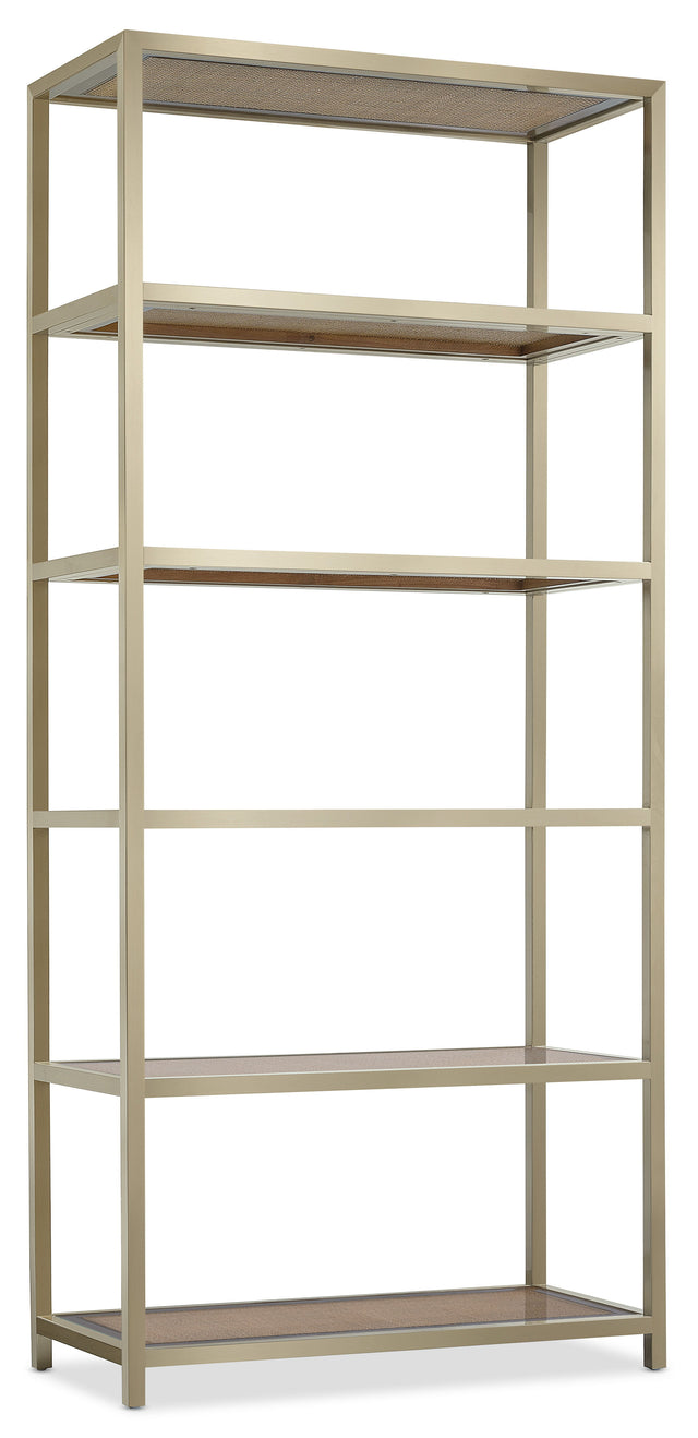 Melange 85" Etagere - Gold by Hooker Furniture - View 1