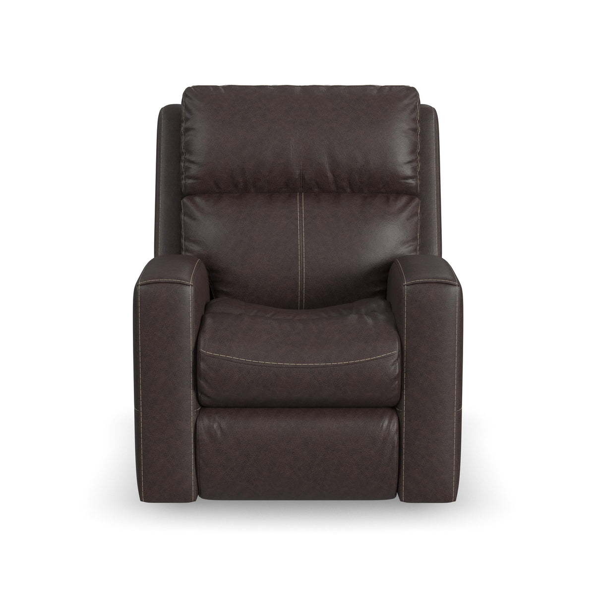 Score Leather Power Recliner With Power Headrest & Lumbar | Flexsteel