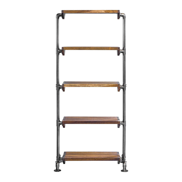 Rhordyn Industrial Etagere - Light Brown by Uttermost - View 1