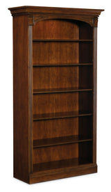 Brookhaven Open Bookcase - Dark Brown by Hooker Furniture - View 3