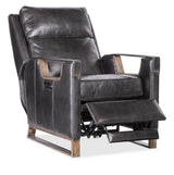 Relic Power Recliner With Power Headrest - Black by Hooker Furniture - View 6