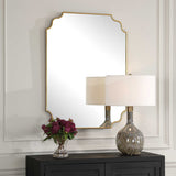 Lennyn Gold Vanity Mirror by Uttermost - View 3