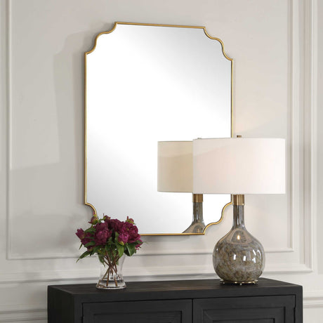 Lennyn Gold Vanity Mirror by Uttermost - View 3