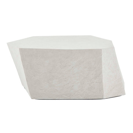 Parra Outdoor Coffee Table Limestone - White by Uttermost - View 4