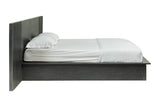 Manchester- Contemporary Platform Dark Grey Q Bed - View Image 1
