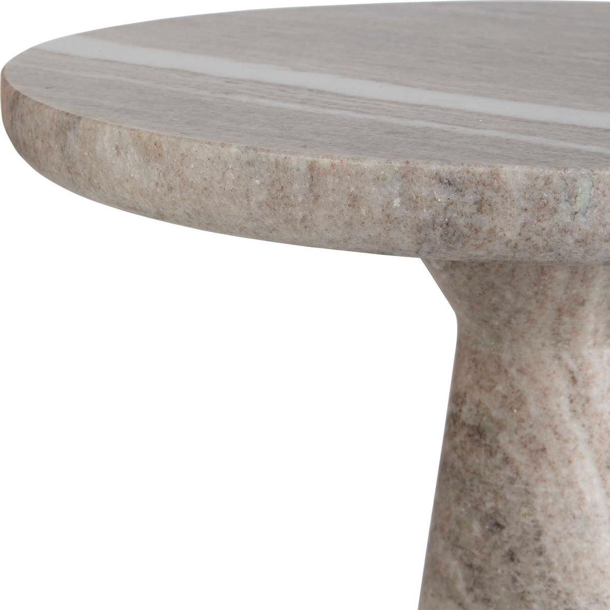 Stour Marble Accent Table - Gray by Uttermost - View 6