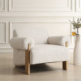 Juncture Upholstered Accent Chair - White by Uttermost - View 3