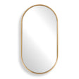 Torrado Oval Mirror Brass - Gold by Uttermost - View 1