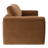 Bentley - Modern Brown Velvet Sofa - View Image 1