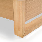 Queen Berlin - Modern Natural Oak Bedroom Set