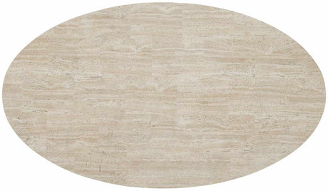 Berkshire Cocktail Table in Oval Stone & Twisted Steel – Bernhardt