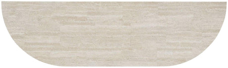 Berkshire Console Table Laminated Stone & Antique Pewter Steel | Bernhardt