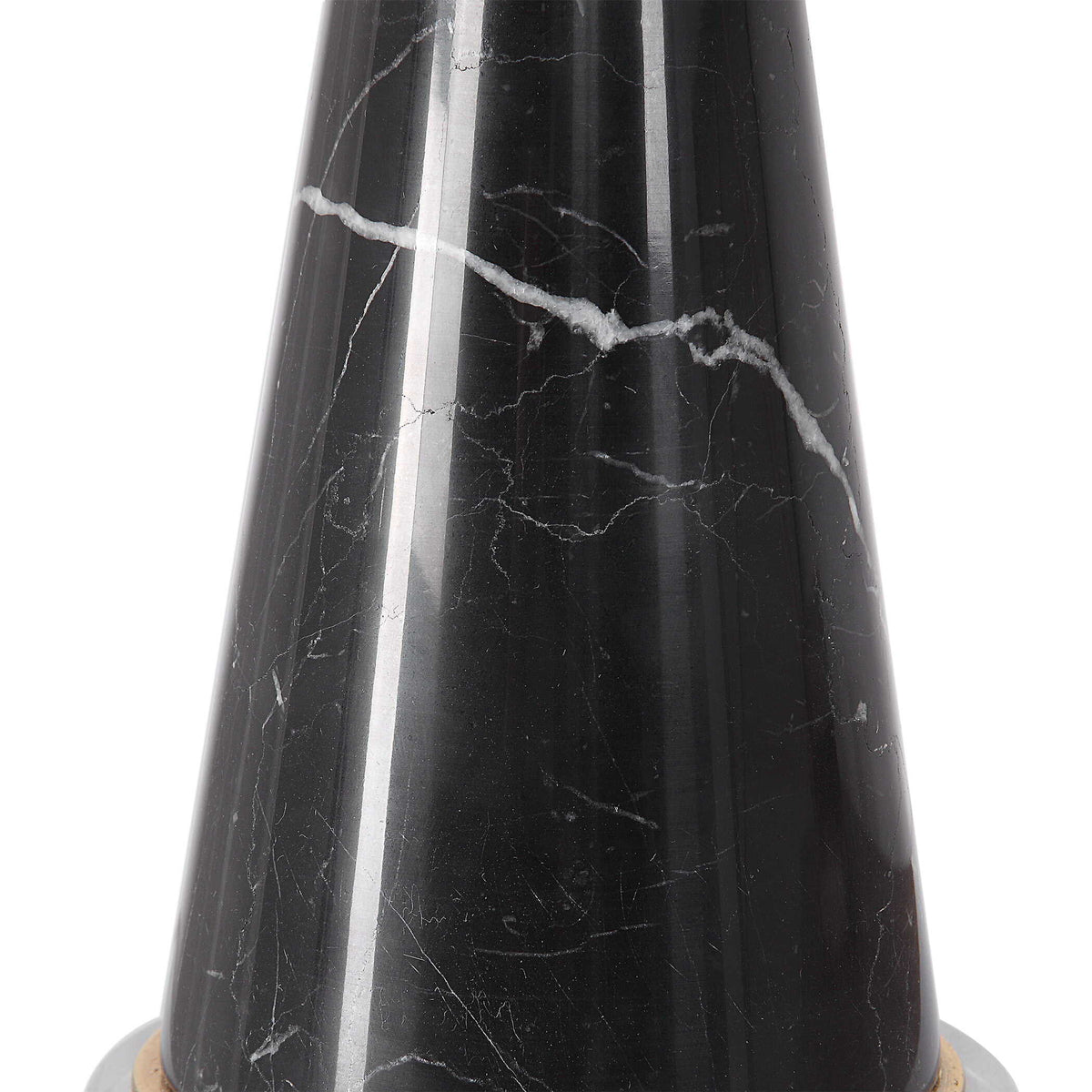 Alastair Marble Table Lamp - Beige / Black by Uttermost - View 5
