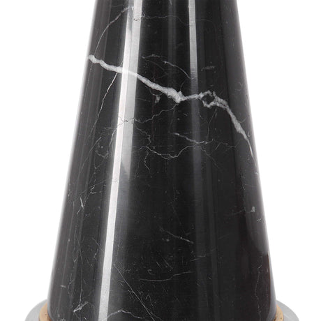 Alastair Marble Table Lamp - Beige / Black by Uttermost - View 5