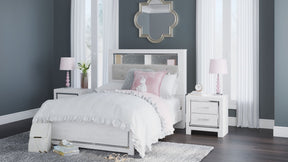Altyra - Dresser, Mirror, Panel Bookcase Bed | Ashley