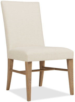 Driftwood Fabric Upholstered Side Chair (Set of 2) Buckboard - Beige / Light Brown by Hooker Furniture - View 1