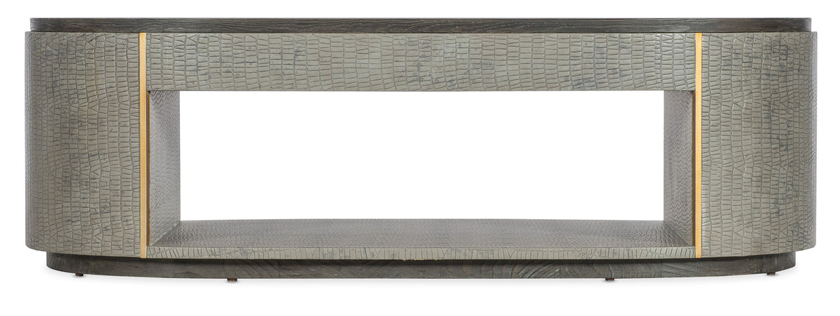 Melange Dylian Coffee Table - Gray by Hooker Furniture - View 4