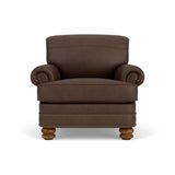 Bay Bridge Leather Chair With Nailhead Trim | Flexsteel