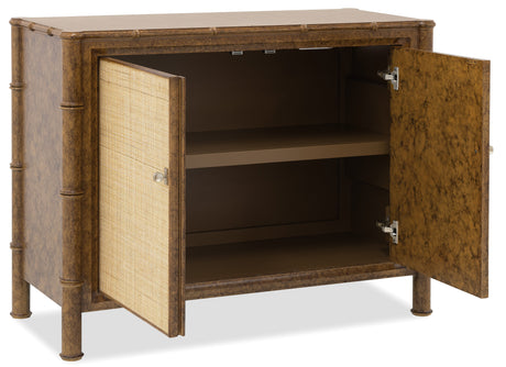 Archives Door Chest Mottled Amber / Beige - Dark Brown / Beige by Hooker Furniture - View 3