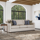 Milo Fabric Sofa With Nailhead Trim | Flexsteel