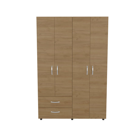 Crafton Armoire, Bedroom, Natural Oak - sold by Home Elegance USA