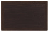 Driftwood Open Shelf Cabinet Burnt Timber - Dark Brown by Hooker Furniture - View 6