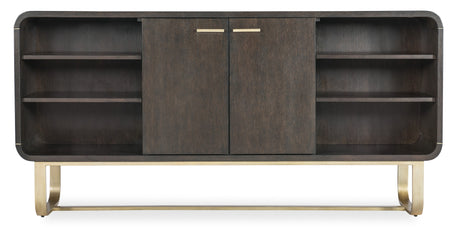 Commerce And Market Metropolitan Credenza - Dark Brown by Hooker Furniture - View 3