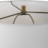 Stratified White Table Lamp by Uttermost - View 6