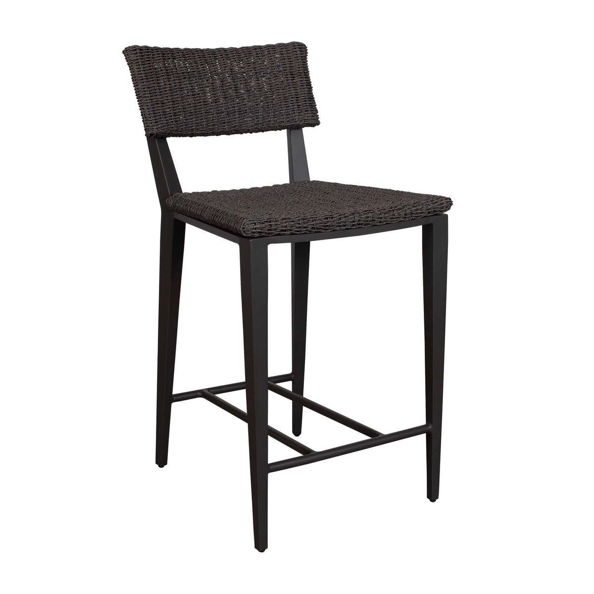 Calbas Outdoor Counter Stool - Black by Uttermost - View 2