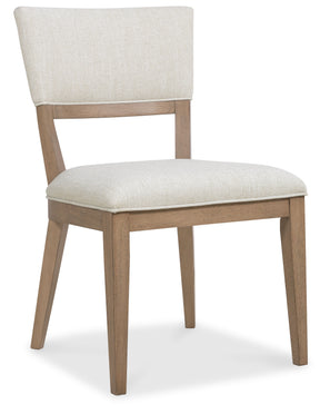 Sonnet Upholstered Side Chair (Set of 2) Beige - White / Gray by Hooker Furniture - View 1