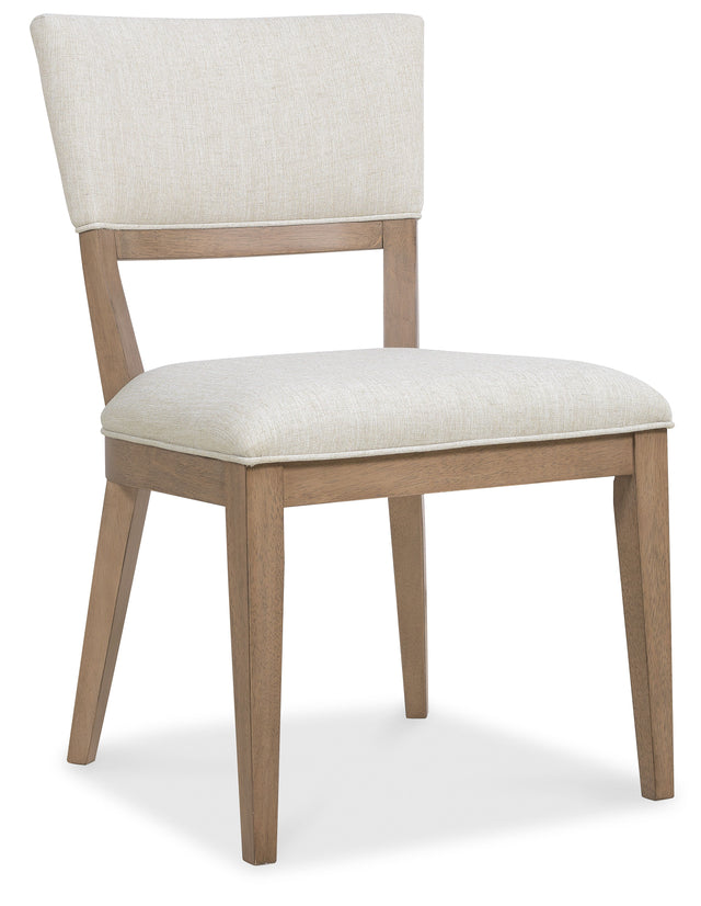 Sonnet Upholstered Side Chair (Set of 2) Beige - White / Gray by Hooker Furniture - View 1