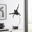 Dynamic Man Sculpture // Black  | Finesse - Home Elegance USA