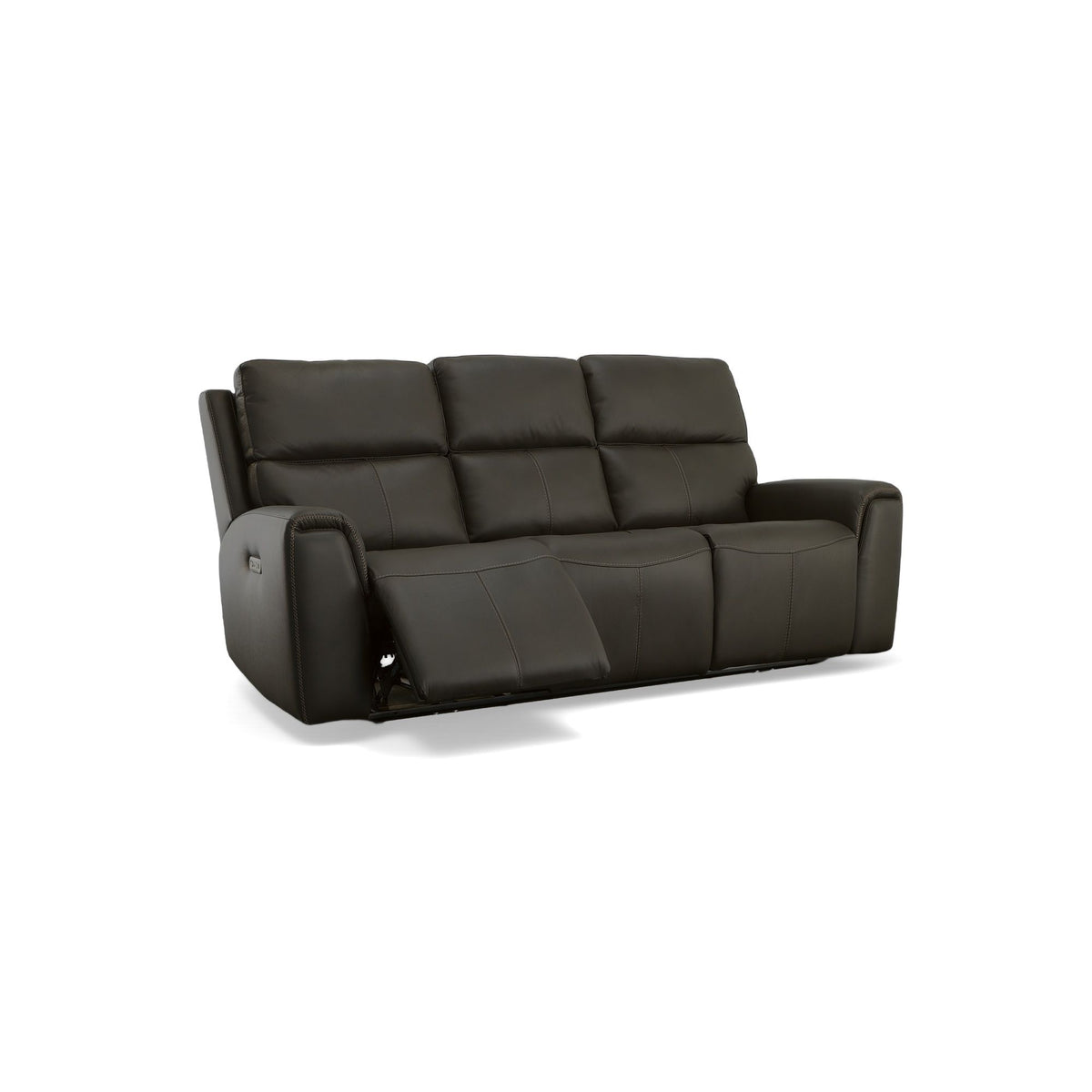 Jarvis Power Reclining Sofa With Power Headrests - Mica | Flexsteel