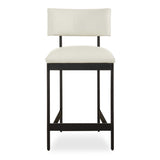 Apsley Counter Stool - Black / White by Uttermost - View 1