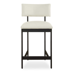 Apsley Counter Stool - Black / White by Uttermost - View 1