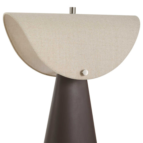 Conover Modern Table Lamp - Dark Brown by Uttermost - View 9