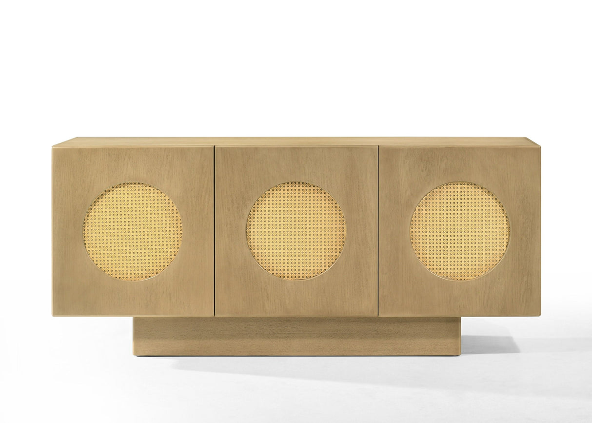 Modrest Oshana - Modern White Oak Dining Set - VGMA-MIT-5351-SET | VIG - Home Elegance USA