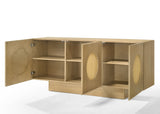 Modrest Oshana - Modern White Oak Dining Set - VGMA-MIT-5351-SET | VIG - Home Elegance USA