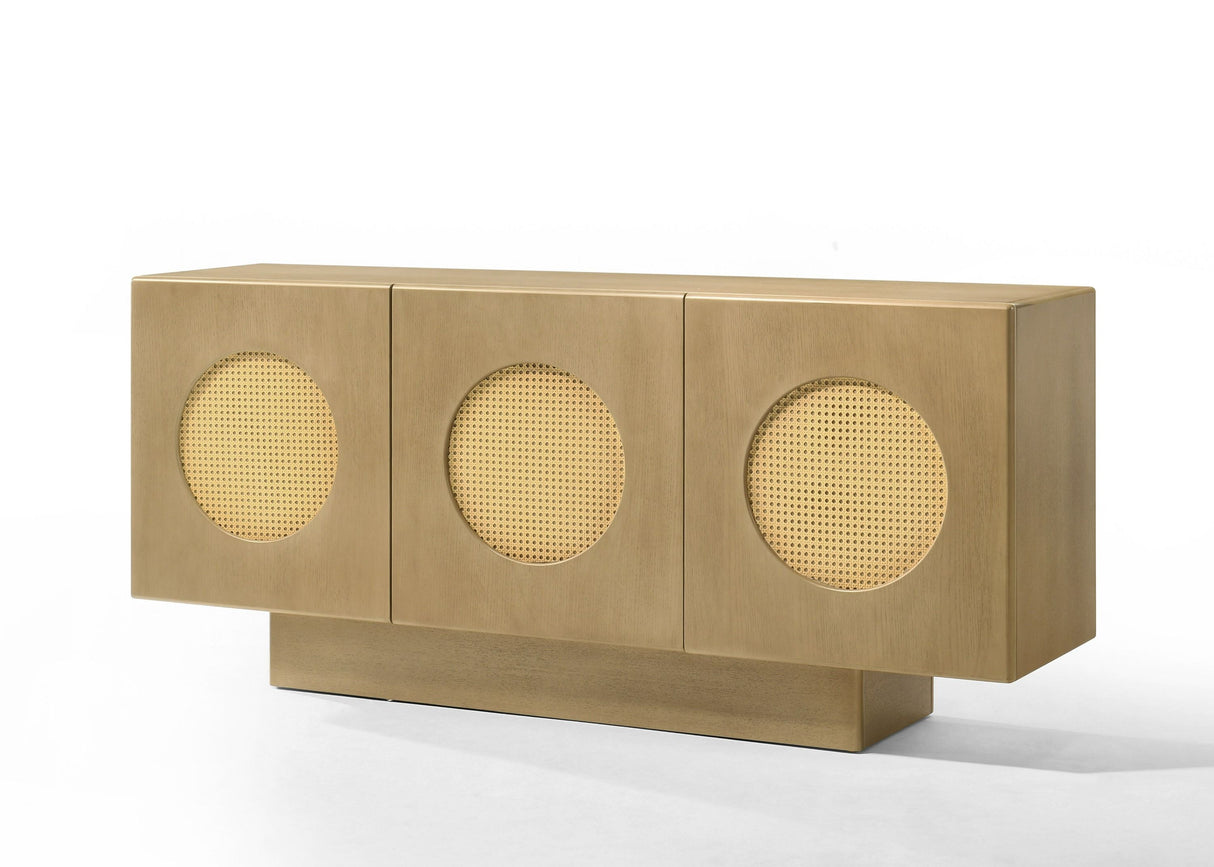 Modrest Oshana - Modern White Oak Dining Set - VGMA-MIT-5351-SET | VIG - Home Elegance USA