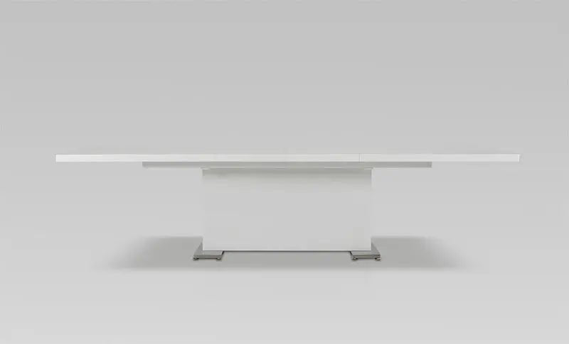 Bono Modern White Dining Table Vggu - Bono2 - VGGU - BONO2 - Home Elegance USA - 1