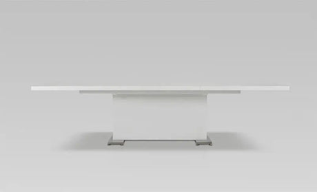 Bono Modern White Dining Table Vggu - Bono2 - VGGU - BONO2 - Home Elegance USA - 1