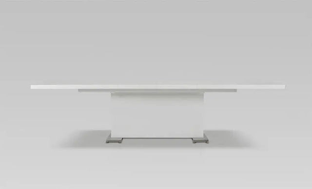 Bono Modern White Dining Table Vggu - Bono2 - VGGU - BONO2 - Home Elegance USA - 1