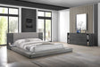 Jagger California King Modern Grey Bed - View Image 1