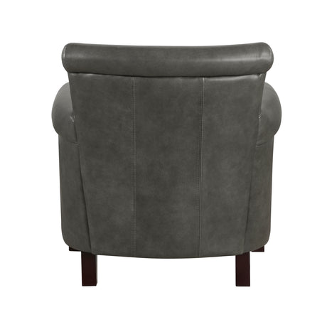 Homelegance Braintree gray black accent chair